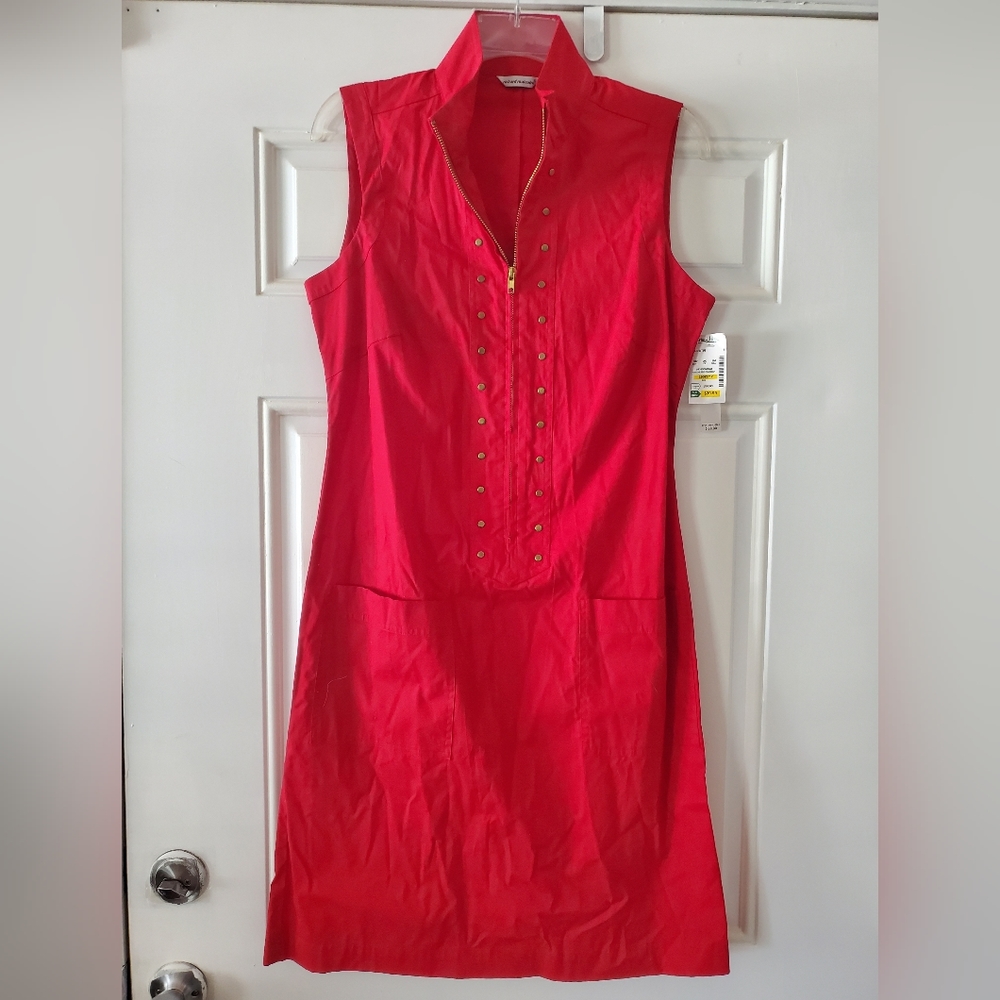 NEW red dress 8
